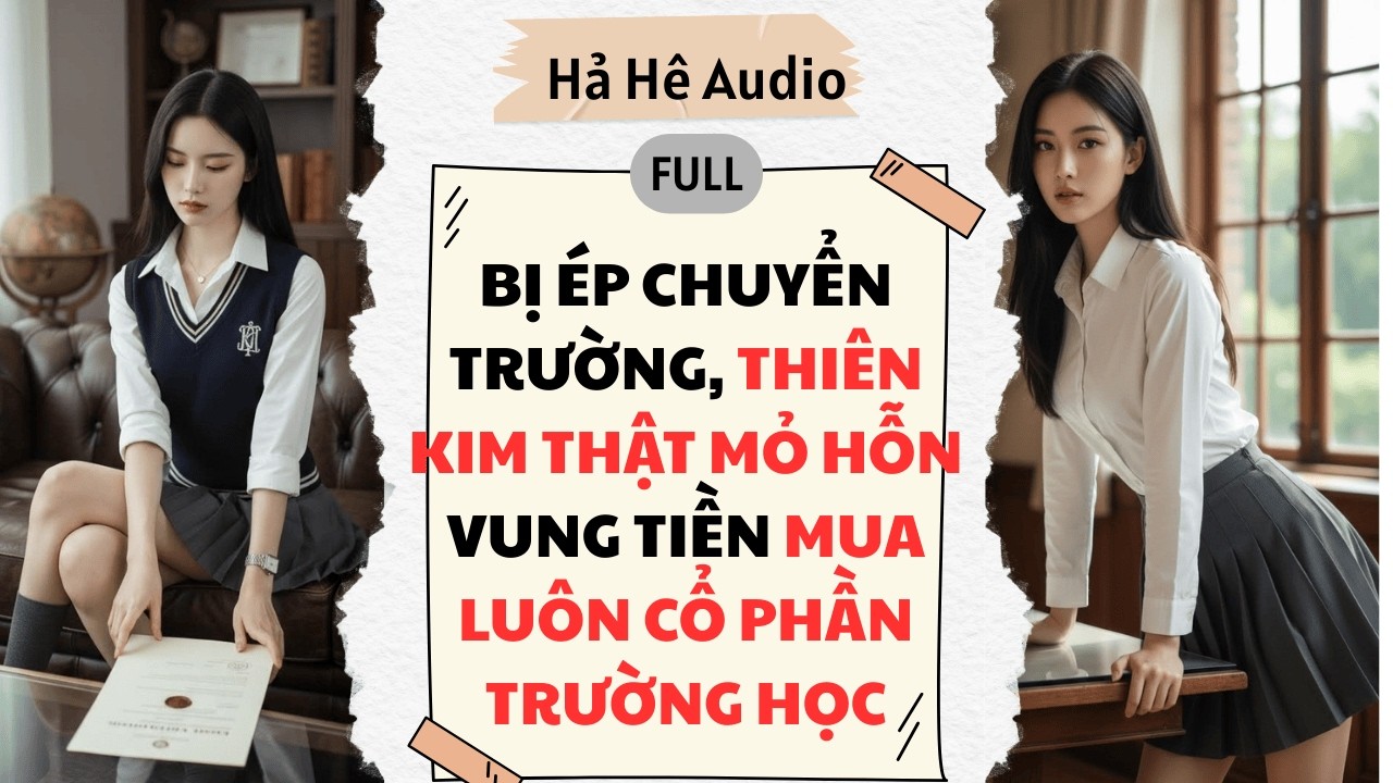Full Audio | Bị ép chuyển trường, thiên kim thật mỏ hỗn vung tiền mua luôn cổ phần trường học.