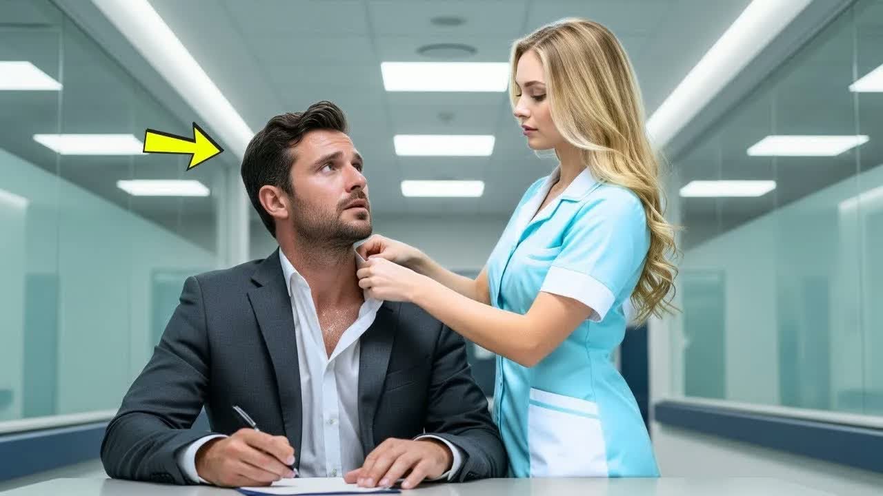Schüchterne Krankenschwester richtete dem CEO den Kragen – und rettete ihm unwissend das Leben