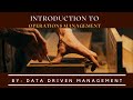 Introduction to Operations Management | Operations Management