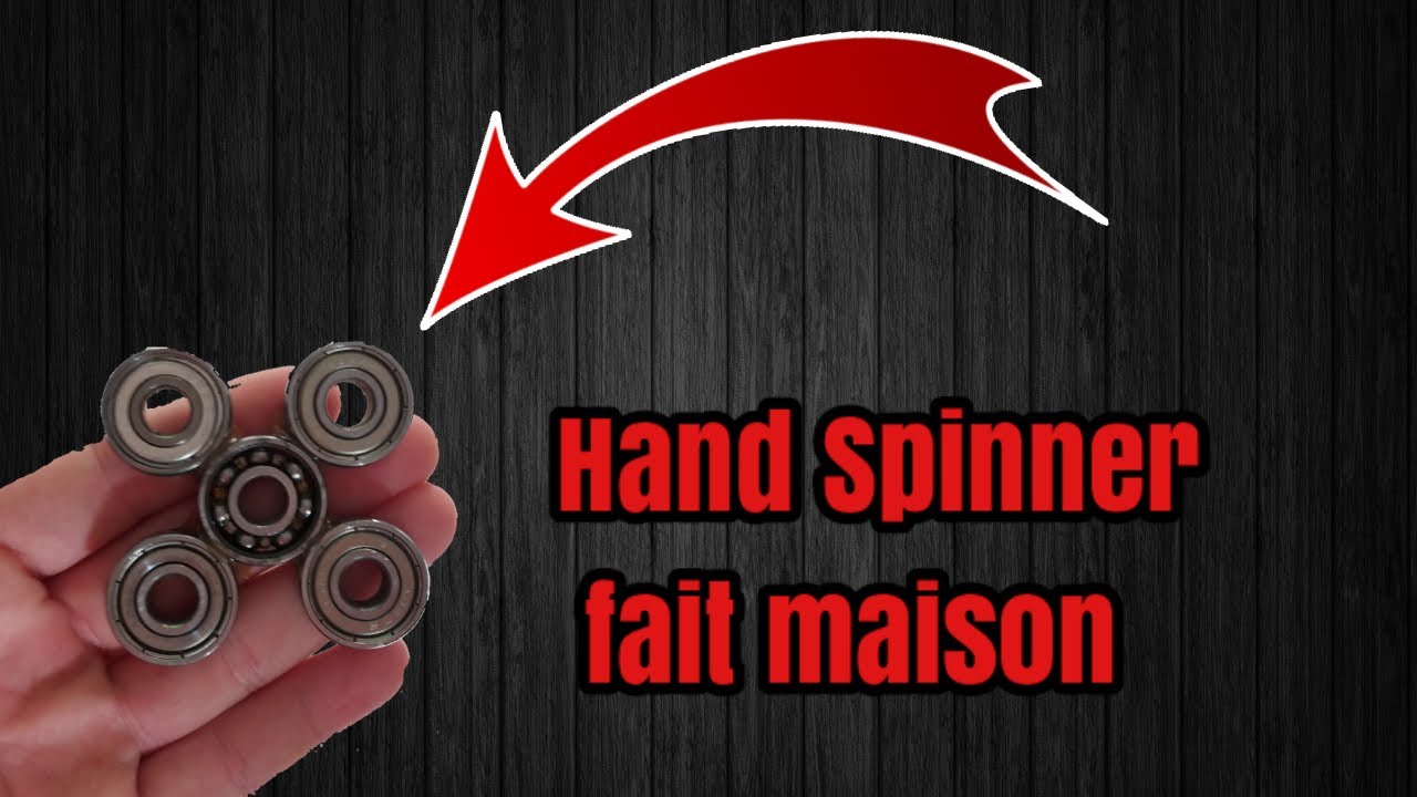 Tibiscuit - comment faire un Hand Spinner maison ! - YouTube