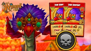 Wizard101 Level 170 Death PvP: I USED FOUR SUN SERPENTS ON A DEATH.