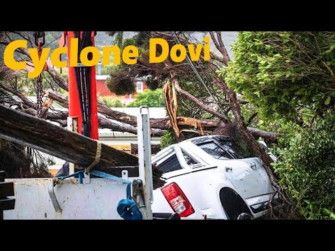 New Zealand Cyclone Dovi brings heavy Rains, Strong winds - YouTube