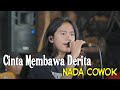 KARAOKE Cinta Membawa Derita Nada Cowok