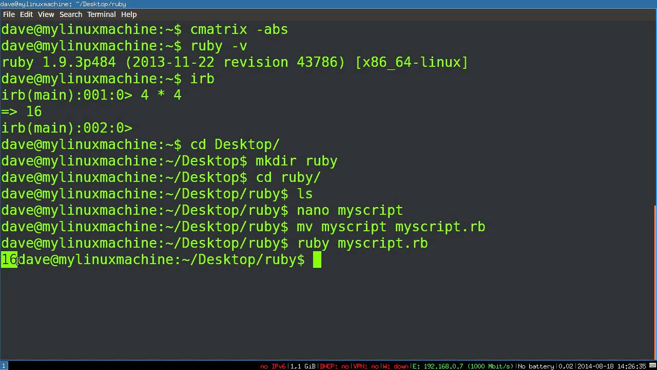 Programming Ruby 03 -- Basic Types - YouTube