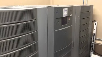 Liebert 20kv nx UPS with bypass and battery cabinet.