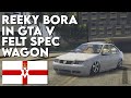 Reeky vw bora in gta v  felt spec agri spec port car scene