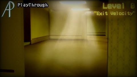 Level 0 “The Lobby” : Backrooms Autophobia on ROBLOX