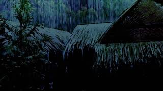 Relax With Thunder Rain In A Cozy Room ☔ Nature Sounds Soft Rain To Sleep screenshot 4