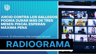 Juicio contra Los Gallegos podría durar más de tres meses: fiscal espera máxima pena