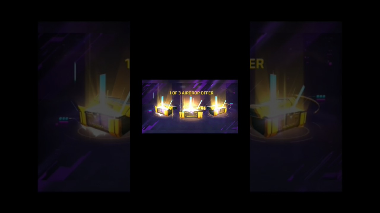 free fire to night update#1 of 3 AirDrop trick