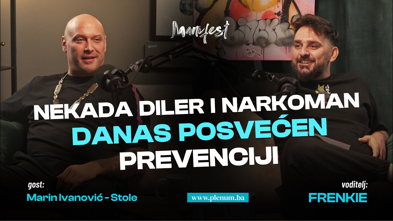 Marin Ivanović - Stole: Nekada diler i narkoman, danas posvećen prevenciji.