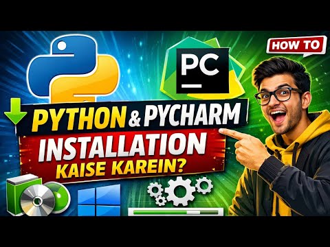 How To Install Python & PyCharm on PC (Windows) | Complete Beginner Setup Guide 2026