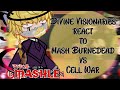 Divine Visionaries react to Cell War Vs Mash || Mash Burnedead || Mashle react
