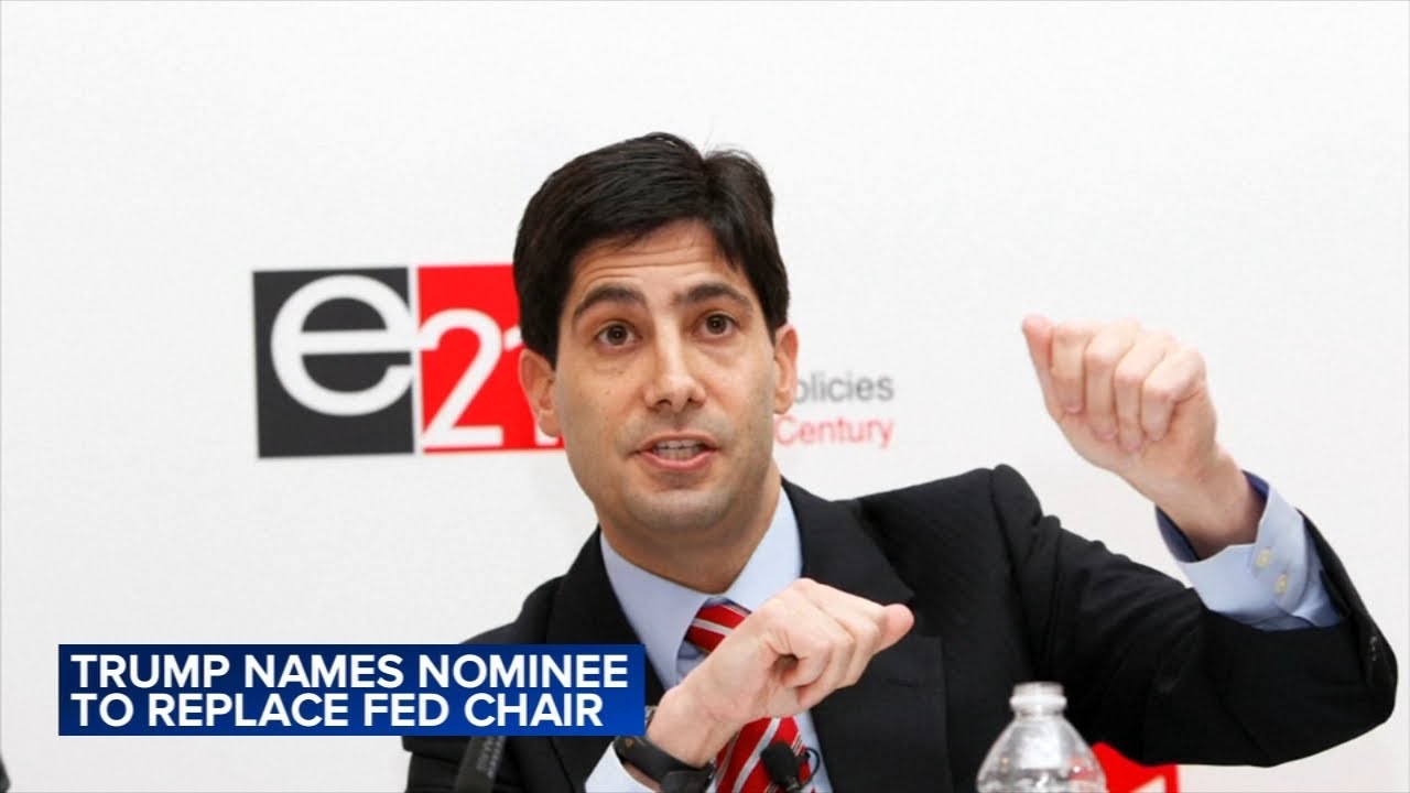 Trump nominates Kevin Warsh for Fed chair