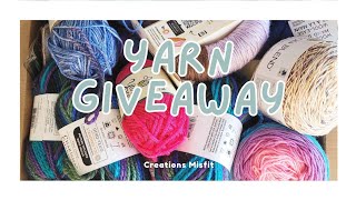 CLOSED WINNER CHOSEN! Free Yarn Giveaway! - Creations Misfit