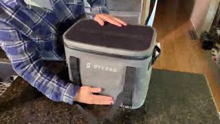 SYCEES 30 Cans Portable Leakproof Waterproof Insulated Soft Cooler Bag Review, Well made cooler and screenshot 3