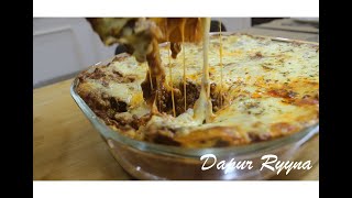 Resepi Lasagna Cheese Daging Padu - pasti enak tak terkata