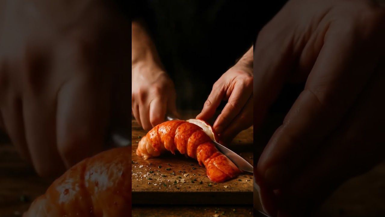 Lobster Cut So Clean, It Melts on Sight 🔪🦞