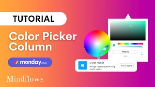 Monday.com Tutorial | Color Picker Column