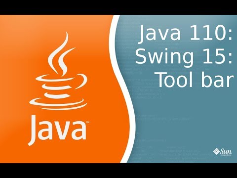 Урок по Java 110: Swing 15: ToolBar