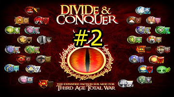 Let`s Play Third Age Total War : Divide and Conquer Shadow Of Mirkwood part 2