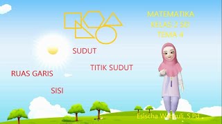 Mengenal Ruas Garis, Sisi, Sudut dan Titik Sudut Pada Bangun Datar
