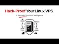 5 Tips to secure your LINUX server from HACKERS!