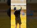 《バドミントン》スマッシュレシーブ基礎打ち #kokacare #badminton
