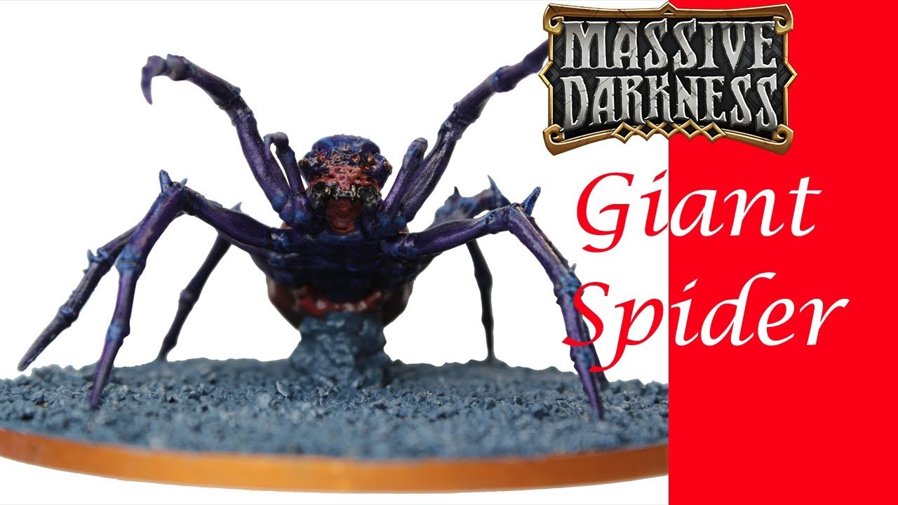 Details about   Massive Darkness GIANT SPIDER Fantasy Miniature & GAME CARDS CMON New!!
