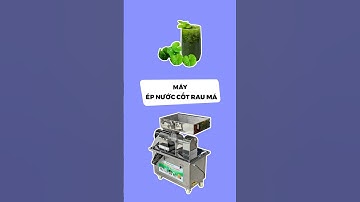 Máy ép nước cốt rau má chấn động #vinaorganic #mayepnuoccot