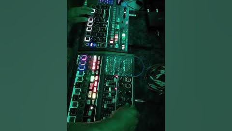 Making 🎶🎵🎶  #Djaxiom #Techno #Minibrute2s #Dance #Music #Producer #Creative #Arturia #Drumbrute