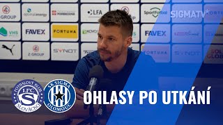 Jan Navrátil po utkání FORTUNA:LIGY s týmem 1. FC Slovácko