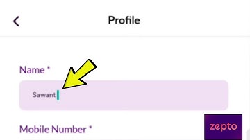 how to change account name zepto shopping app | zepto app account Naam kaise badlen