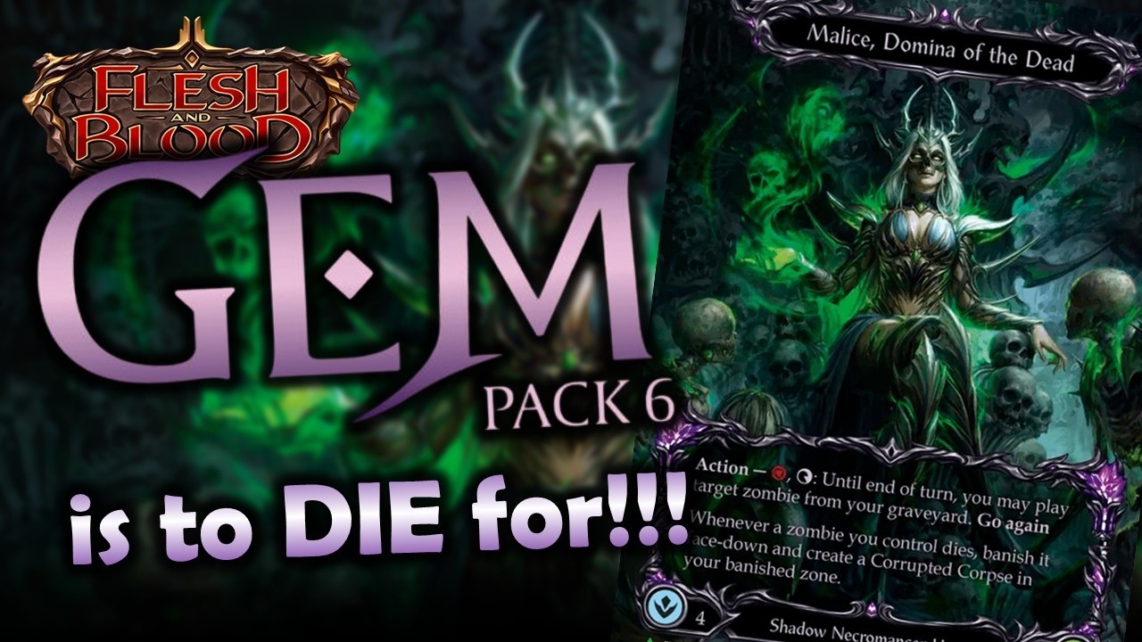 💀 GEM Pack 6 is to DIE for!!! 💀 | Flesh and Blood TCG | Go Again 💀 GEM Pack 6 is to DIE for!!! 💀 | Flesh and Blood TCG | Go Again