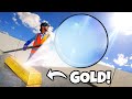 Can We Melt a $1,000,000 GOLD BAR With a Giant Magnifying Glass?
