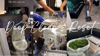 Moving Vlog S4E8|Deep Clean after a month of living in my New Apartment! Reset & Declutter w/ me💕🧼