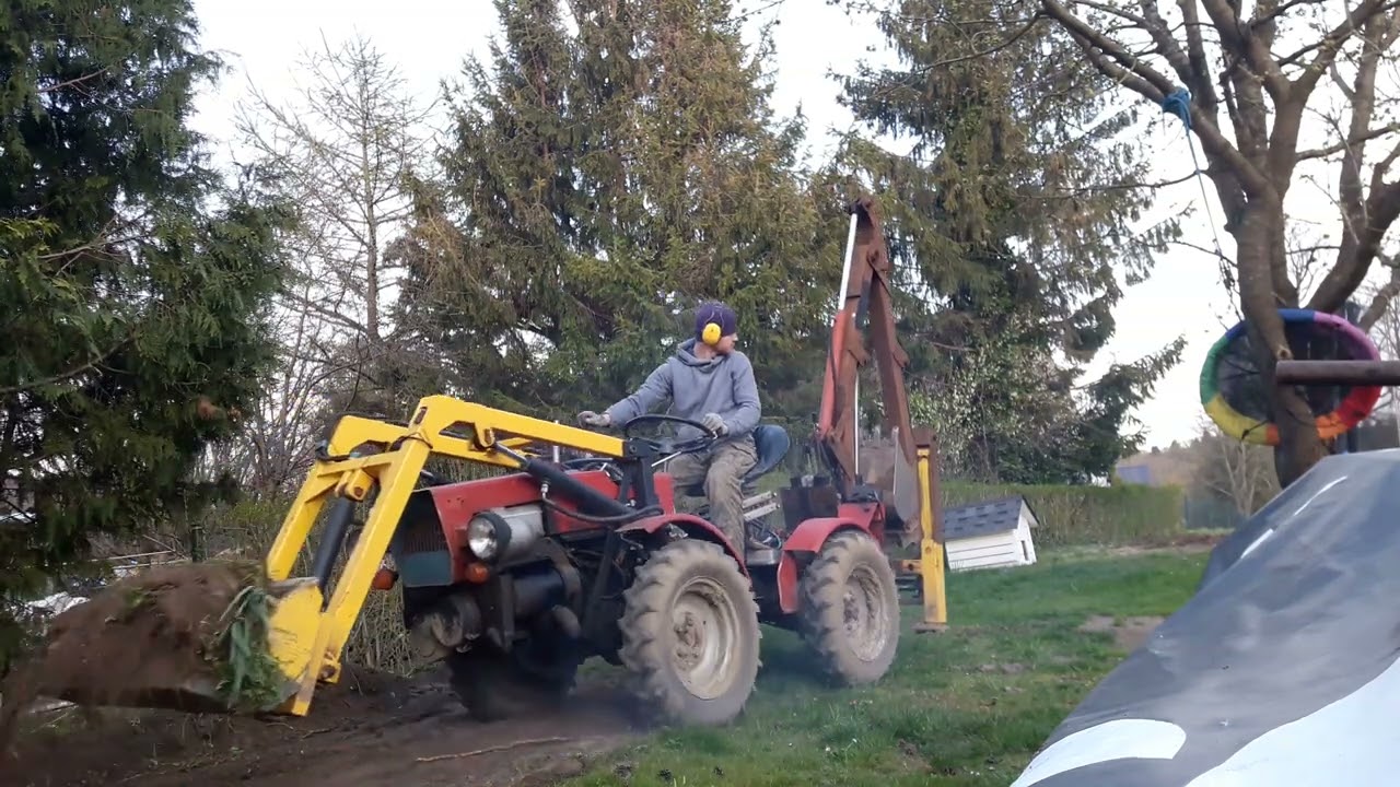 TZ4 K14 ładowacz tur ramie kopiące wspomaganie