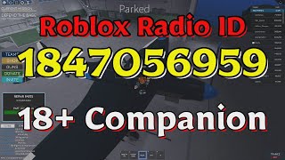 Companion Roblox Radio Codes/IDs