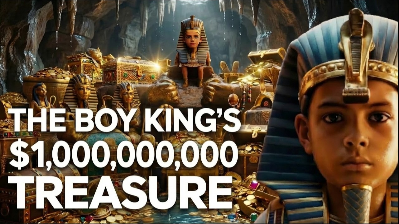 Сокровище мальчика-короля стоимостью в миллиард долларов | 4 сокровища древнеегипетских фараонов