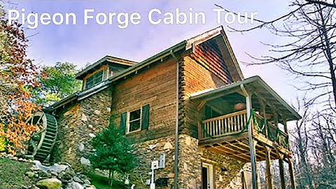 Pigeon Forge Cabin Tour | A Waterfall at McCormack...