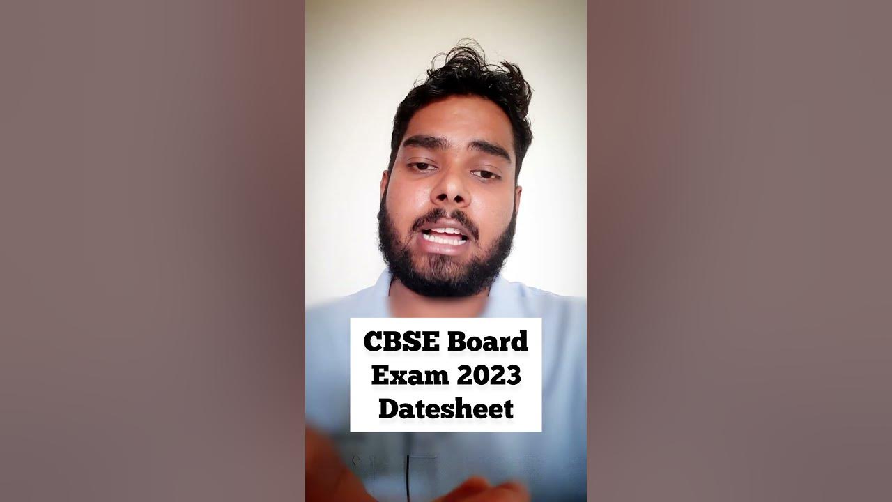 CBSE Boards 2024 CBSE Board Date Sheet Out ? Class10 & 12 Board