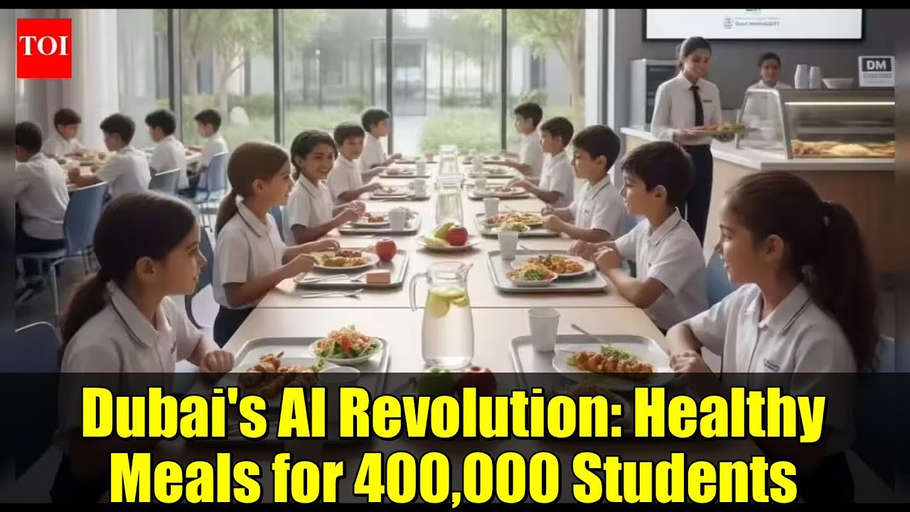 Dubai's AI Revolution: Healthy Meals for 400,000 Students