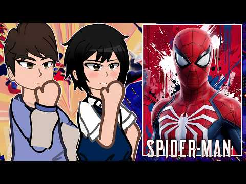 Spider-Verse React to Spider-Man Insomaniac | Marvel Spider-Man Gacha 🇺🇲🇧🇷