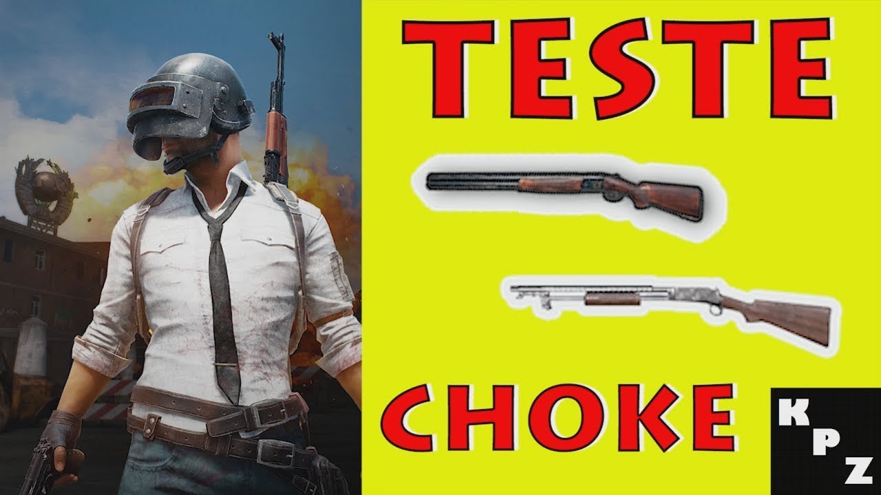 TESTEI NA PRÁTICA A CHOKE NAS SHOTGUNS DO PUBG! VALE A PENA??? YouTube