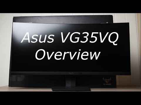 Asus VG35VQ 21:9 Ultrawide monitor Overview