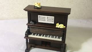 ENESCO エネスコ メモリー フロム キャッツ オルゴール コレクション Memory from Musical Cats by Music Box of Piano with Cats 猫と