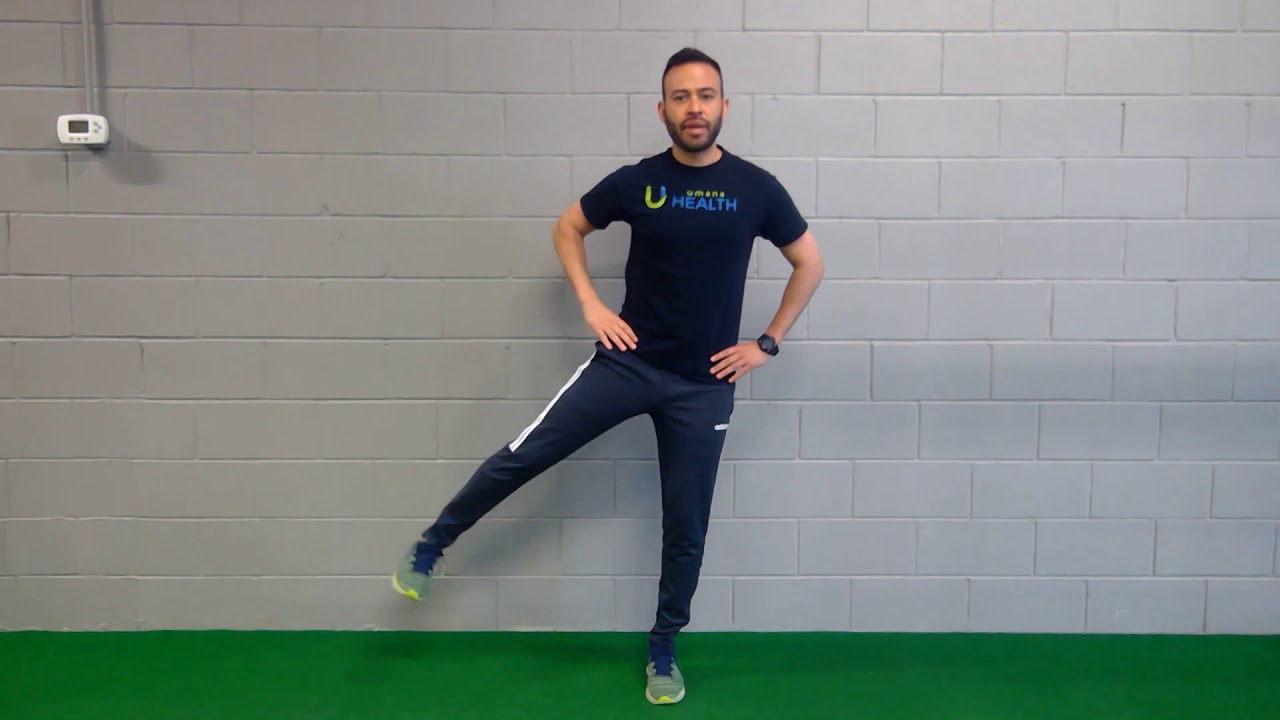 Standing Hip Abduction (Standing leg raise) YouTube