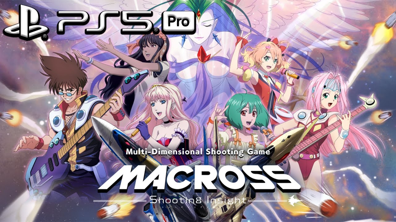 MACROSS -Shooting Insight- (PS5 PRO) Gameplay - All Characters [4K 60FPS]