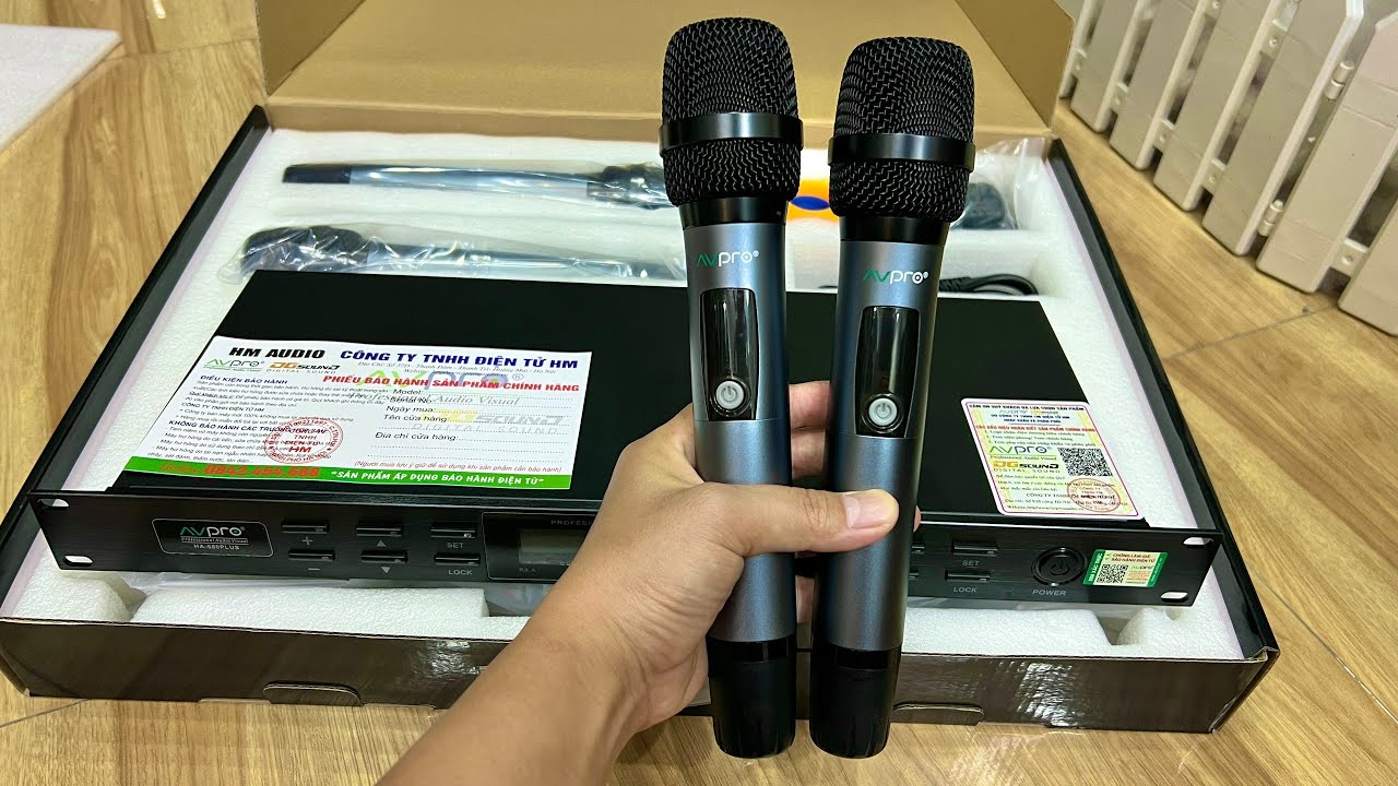 Míc VIP k dây AV-Pro HA-680Plus - Hát Nhẹ + Sang Trọng - Micro Hát ...