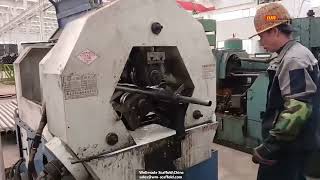 Scaffolding Prop Outer Tube Threading and Inner Tube Laser Holing - Adjustable Steel Post Shores